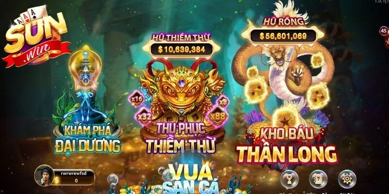 Sức hút của bắn cá Sunwin đến từ sự kết hợp giữa giao diện và âm thanh