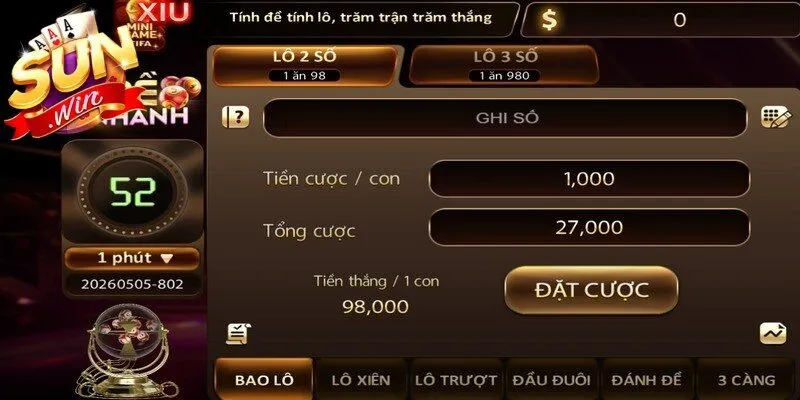 Lô đề nhanh lôi cuốn người chơi với tỷ lệ trả kết quả siêu tốc